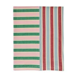 Striped Cotton Tablecloth