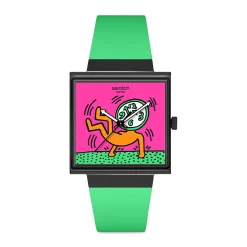 Swatch Keith Haring Breaks Off Watch