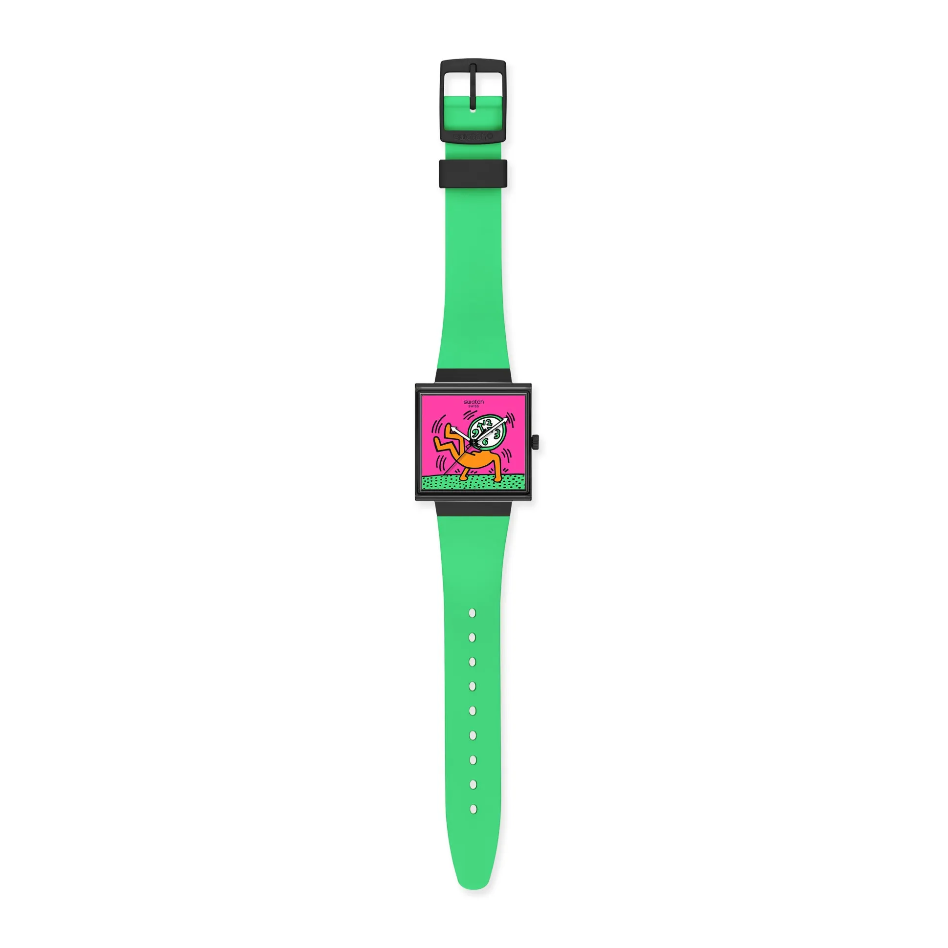 Swatch Keith Haring Breaks Off Watch