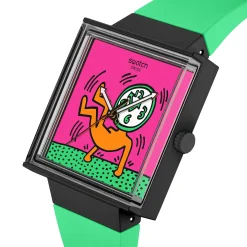 Swatch Keith Haring Breaks Off Watch