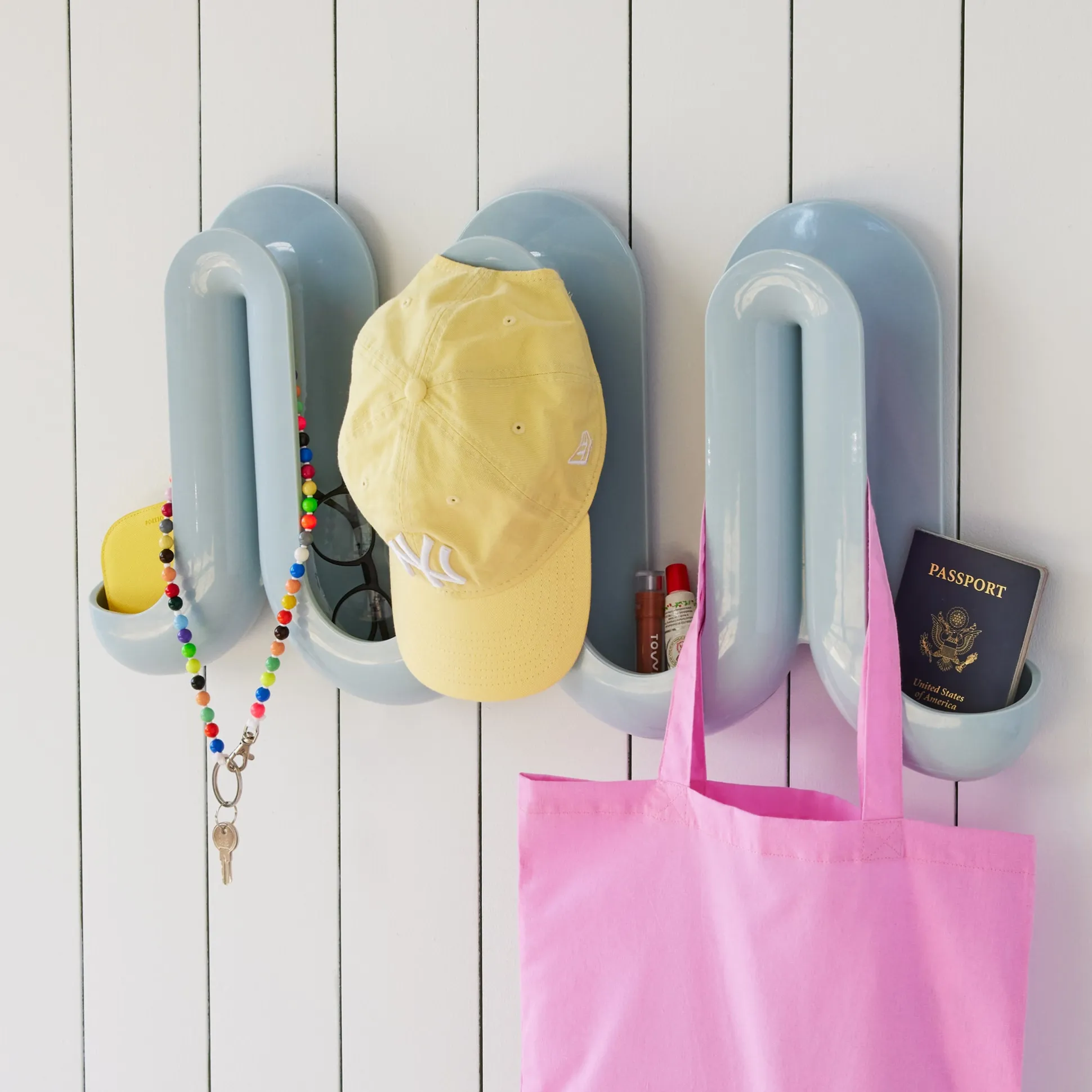 Swell Coat Rack & Wall Organizer
