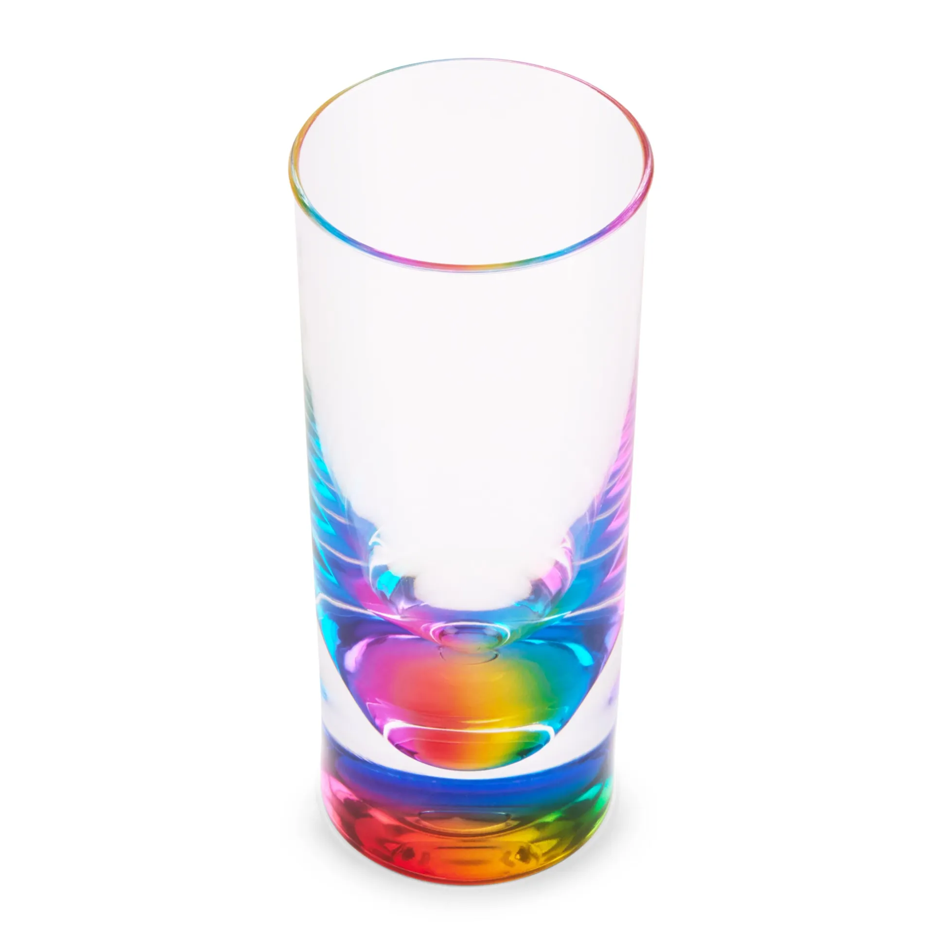 Teardrop Rainbow Acrylic Tumbler