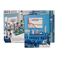 The Great New York Subway Map - Hardcover