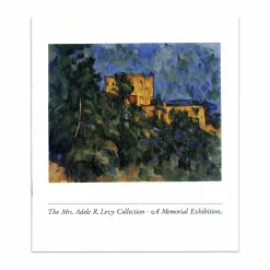 The Mrs. Adele R. Levy Collection: A Memorial Exhibition - Paperback