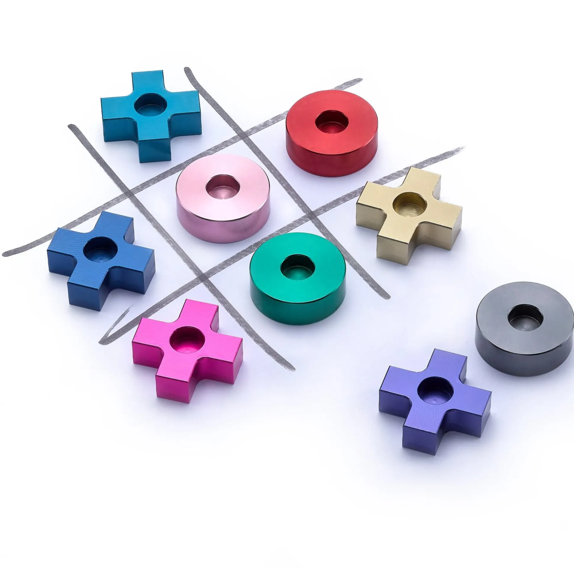 Tic Tac Toe Menorah