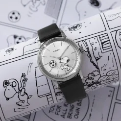 Timex Snoopy Peanuts Marlin Automatic Soccer Watch