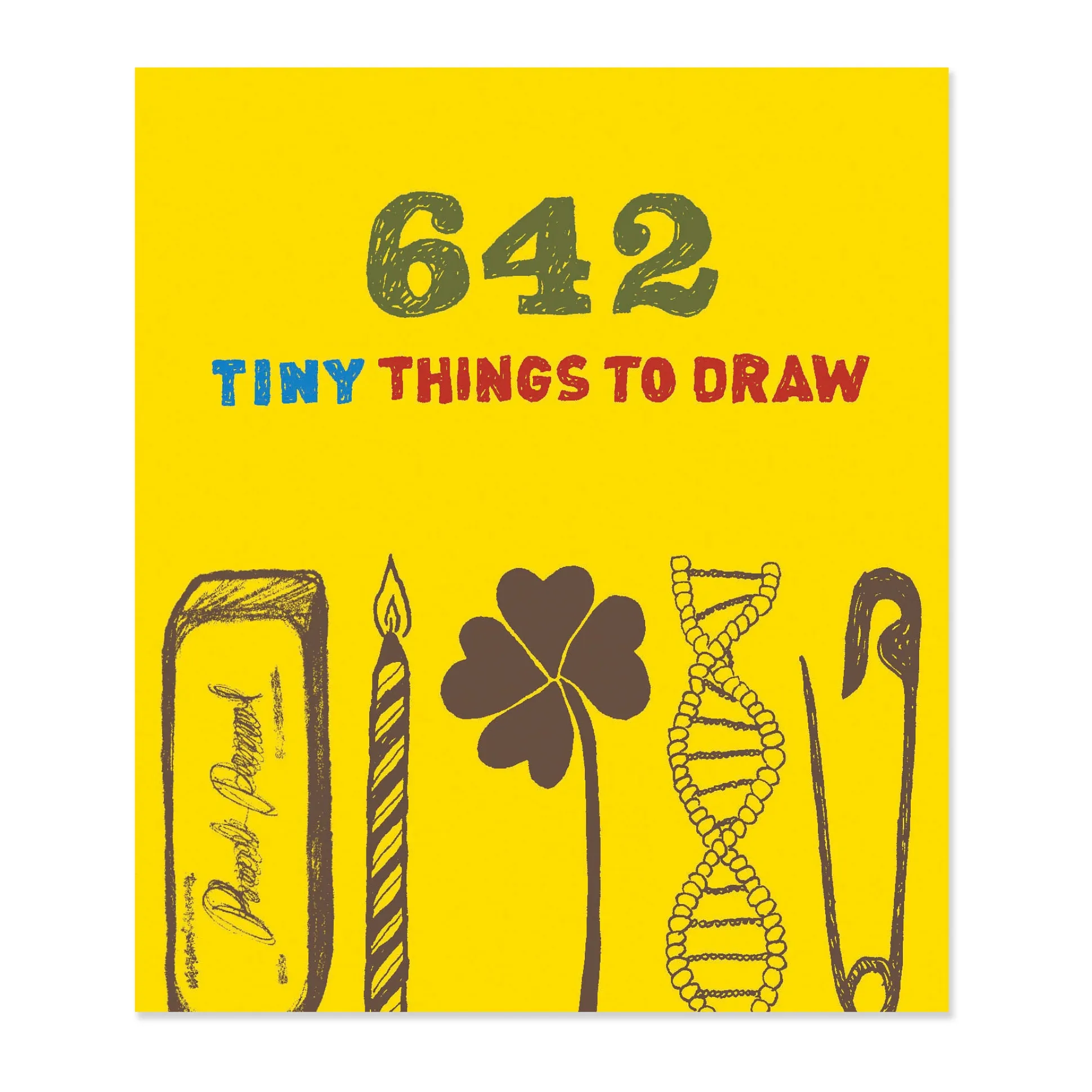Tiny Things to Draw Activity Book - Paperback