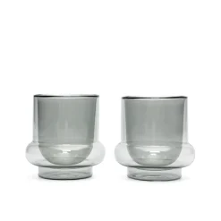 Tom Dixon Bump Insulated Glass Coffee Cups - Set of 2