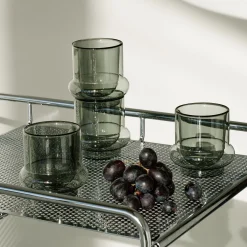 Tom Dixon Bump Insulated Glass Coffee Cups - Set of 2