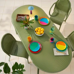 Tom Dixon Groove Outdoor Stacking Side Chair