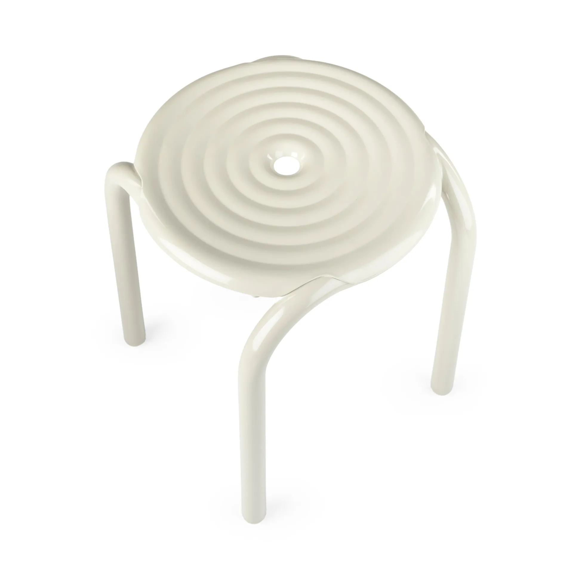 Tom Dixon Groove Stacking Outdoor Stacking Stool