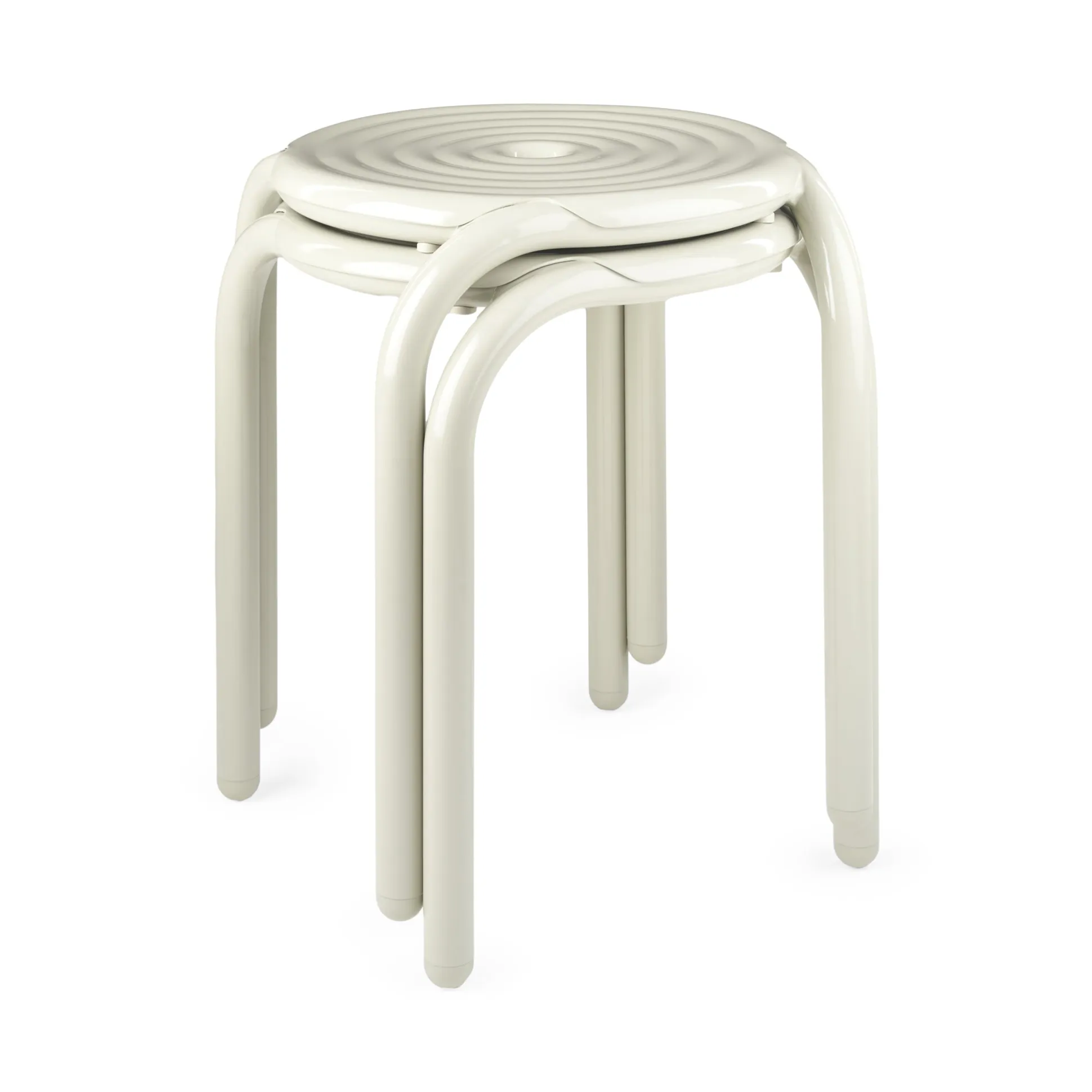 Tom Dixon Groove Stacking Outdoor Stacking Stool