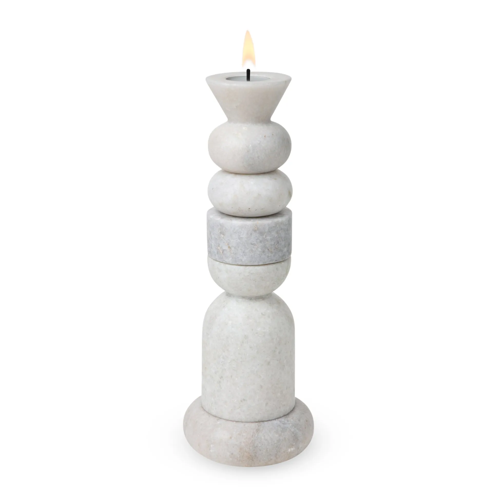 Tom Dixon Stone Stacking Candleholder