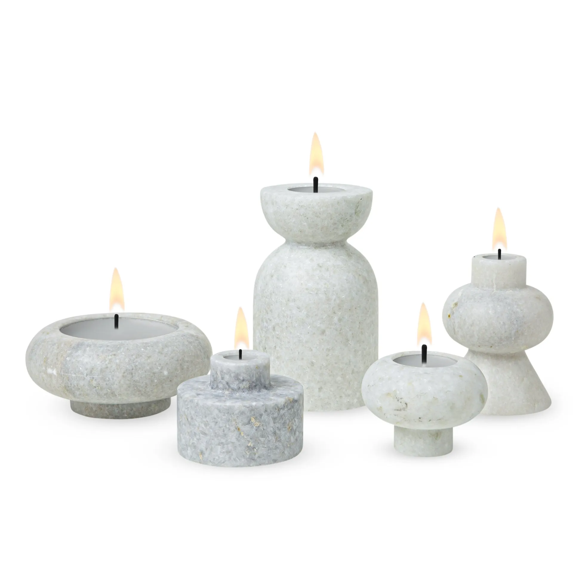 Tom Dixon Stone Stacking Candleholder