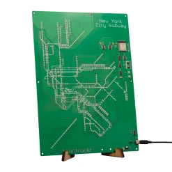 Traintrackr NYC Subway Circuit Board 2.0