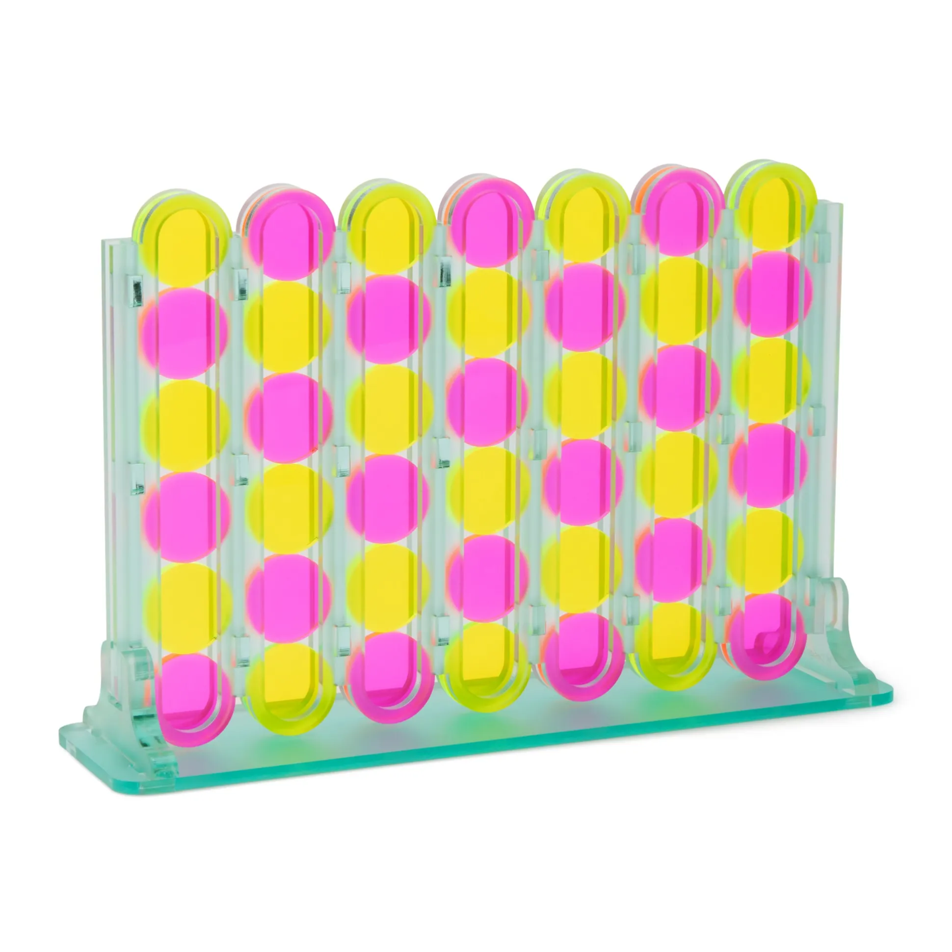 Translucent Four-In-a-Row Game