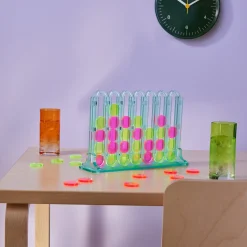 Translucent Four-In-a-Row Game