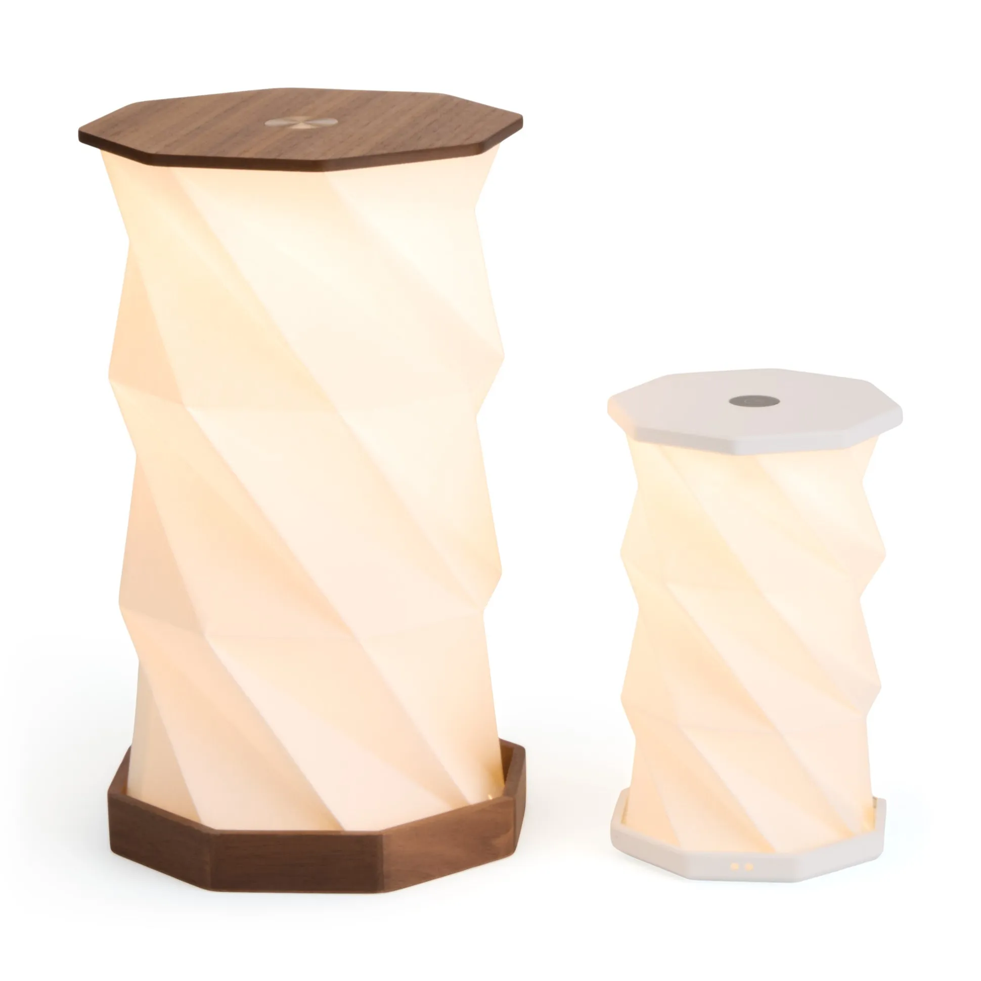 Twist Hexagon Portable Table Lamp