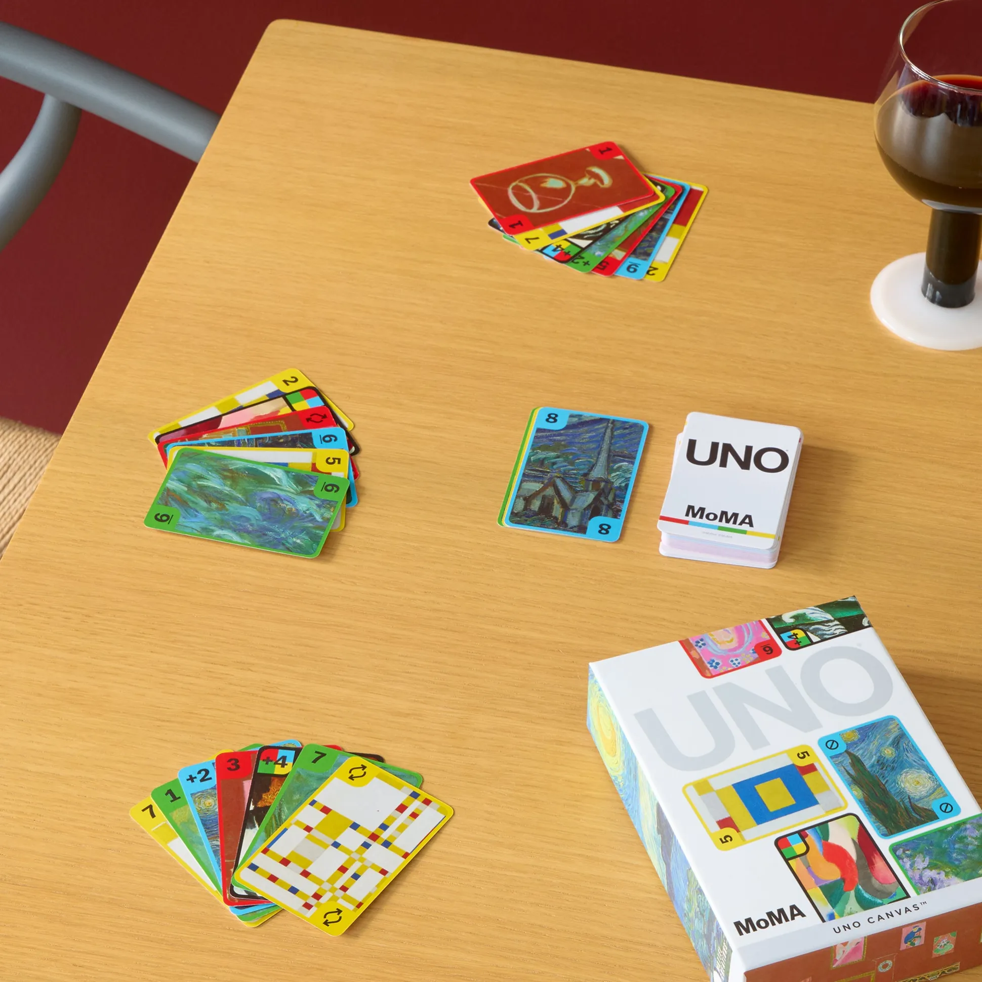 UNO Canvas x MoMA Card Game