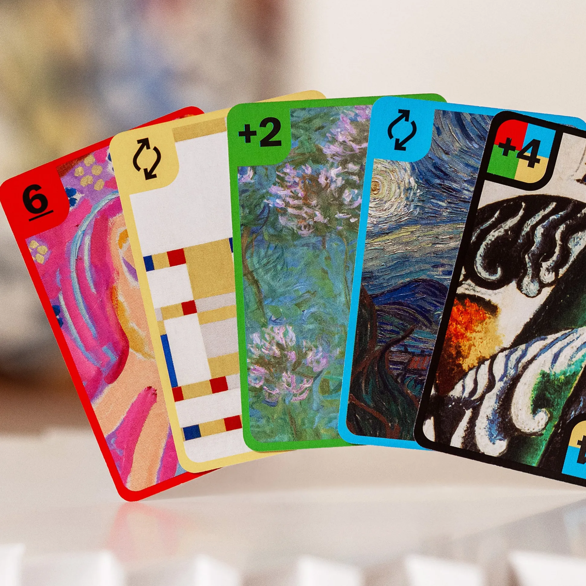 UNO Canvas x MoMA Card Game