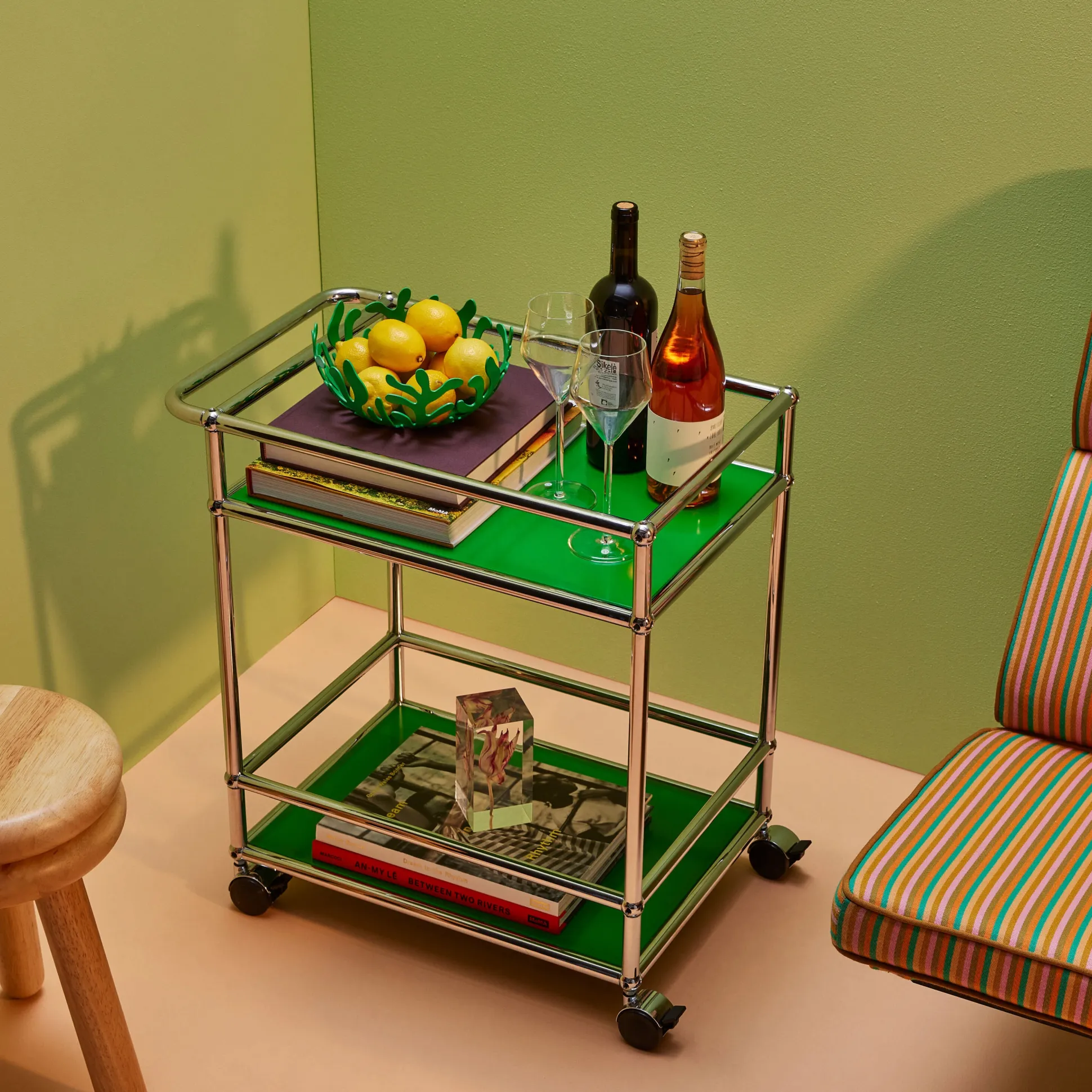 USM Haller Bar Cart
