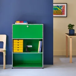 USM Haller Hide-Away Desk & Storage Unit