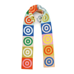 Verloop Skinny Rotate Circles Scarf