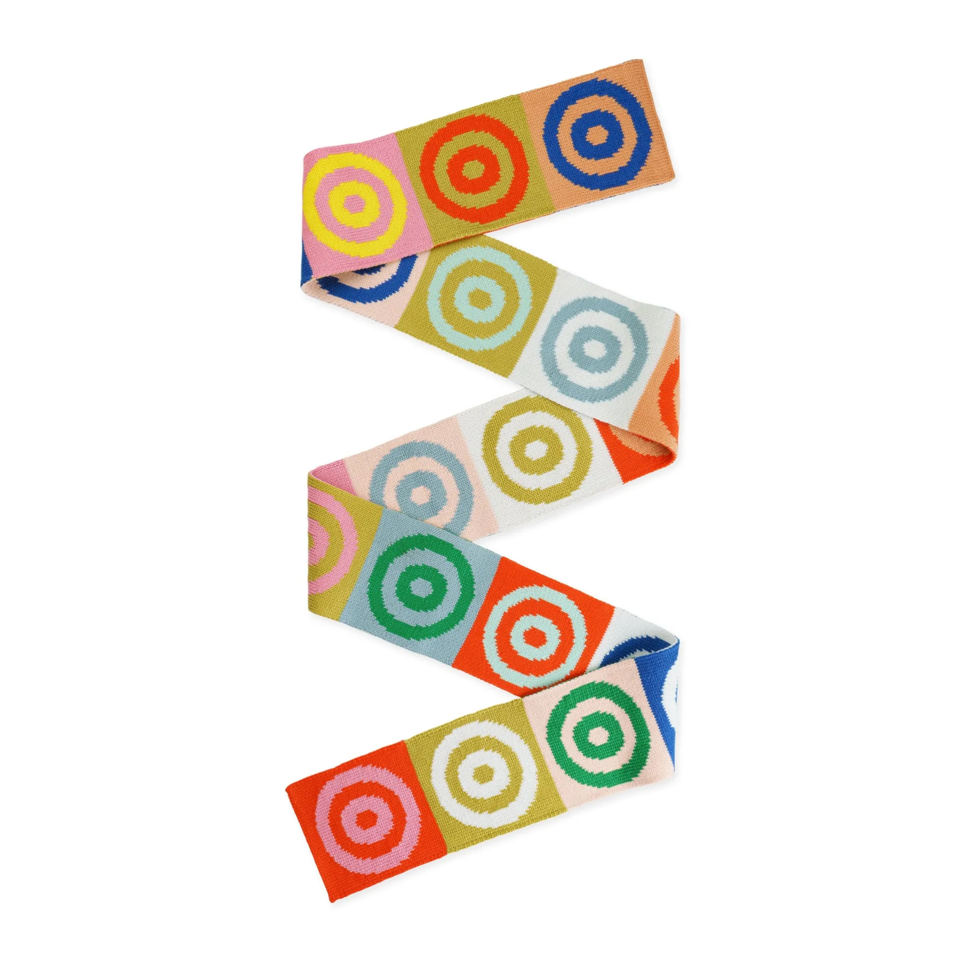 Verloop Skinny Rotate Circles Scarf