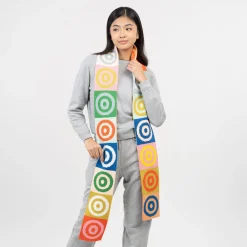Verloop Skinny Rotate Circles Scarf