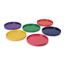 Vignelli Hellerware Rainbow Stacking Dinnerware - Set of 6