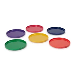 Vignelli Hellerware Rainbow Stacking Dinnerware - Set of 6