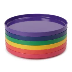 Vignelli Hellerware Rainbow Stacking Dinnerware - Set of 6