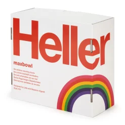 Vignelli Hellerware Rainbow Stacking Dinnerware - Set of 6