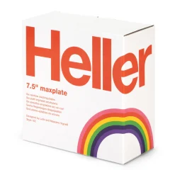 Vignelli Hellerware Rainbow Stacking Dinnerware - Set of 6