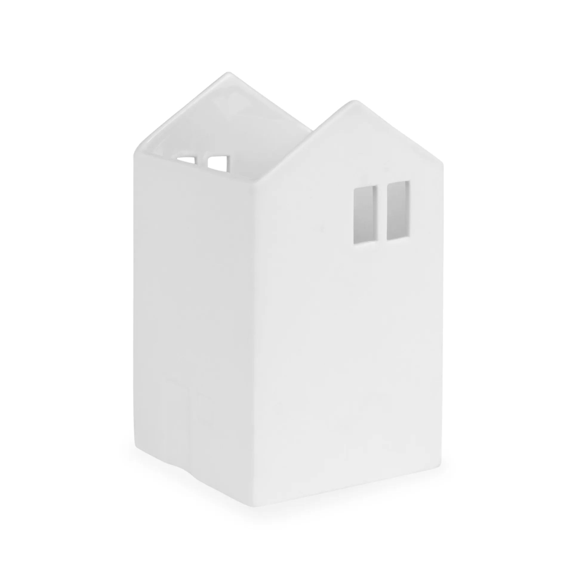Village House Porcelain Vase - Small