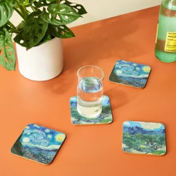 Vincent van Gogh Coasters - Set of 4