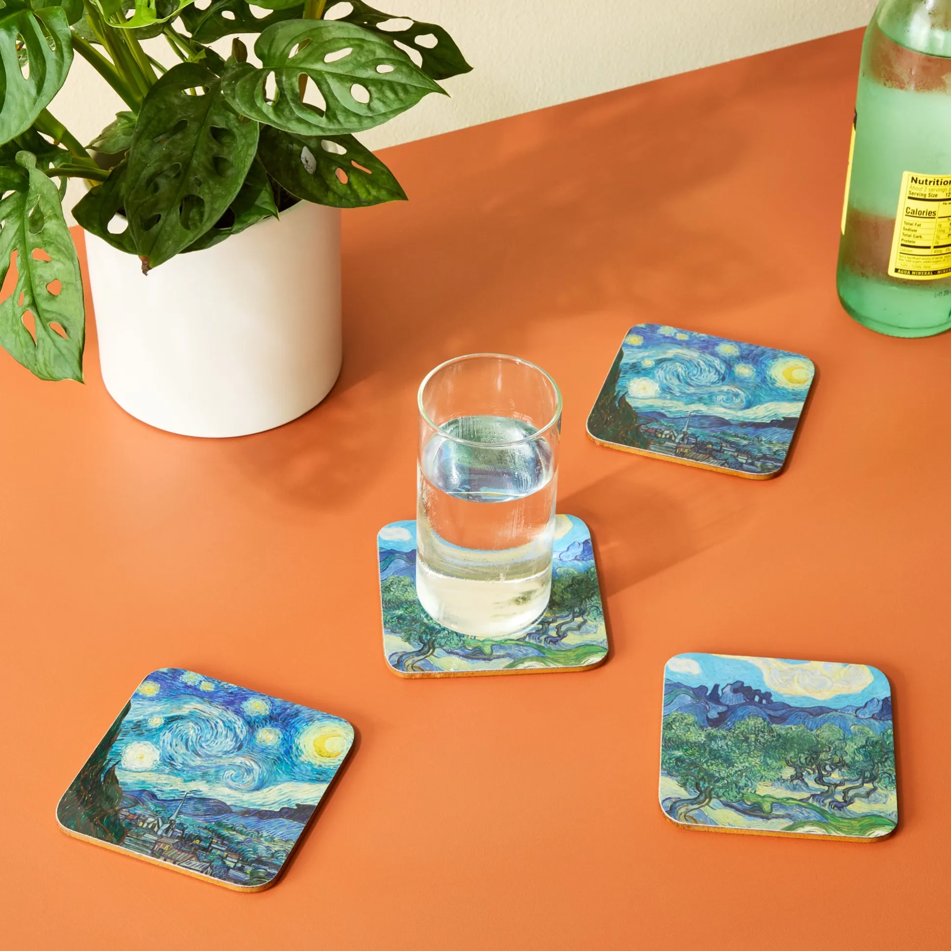 Vincent van Gogh Coasters - Set of 4