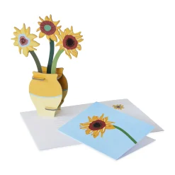 Vincent van Gogh Flowers Pop-Out Greeting Card