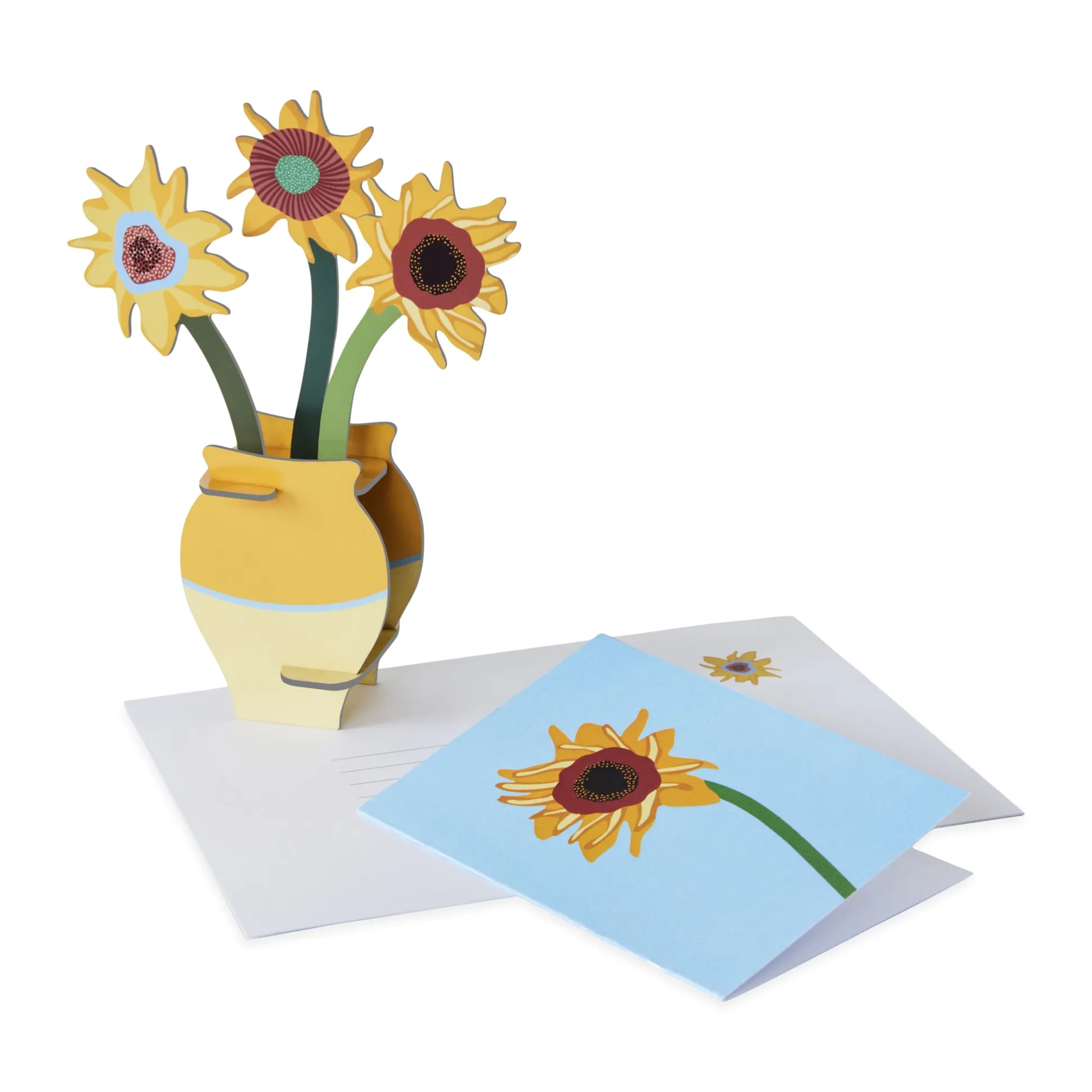 Vincent van Gogh Flowers Pop-Out Greeting Card