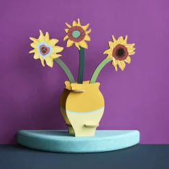 Vincent van Gogh Flowers Pop-Out Greeting Card