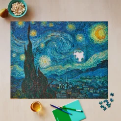 Vincent van Gogh Starry Night Jigsaw Puzzle - 1,000 Pieces