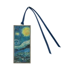 Vincent van Gogh Starry Night Metal Bookmark