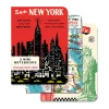 Vintage New York City Map Mini Notebooks - Set of 3