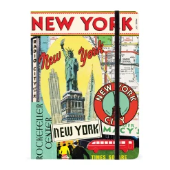 Vintage New York City Map Notebook