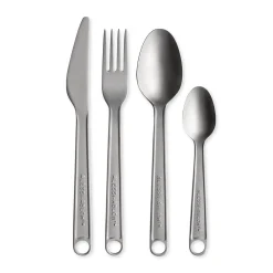 Virgil Abloh Conversational Objects Flatware from Alessi - Set of 4
