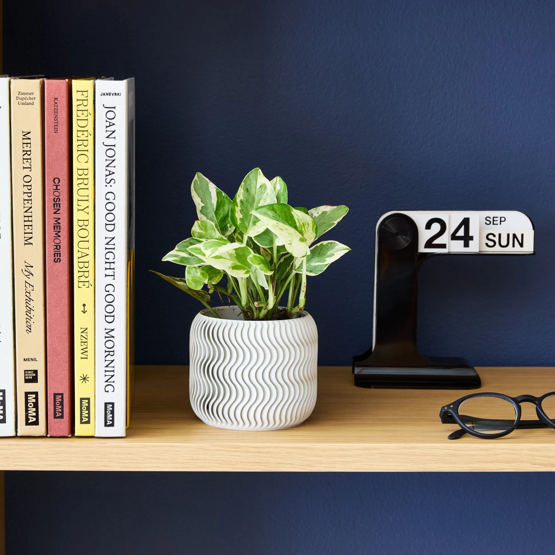 Wavy Pine 3D-Printed Planter