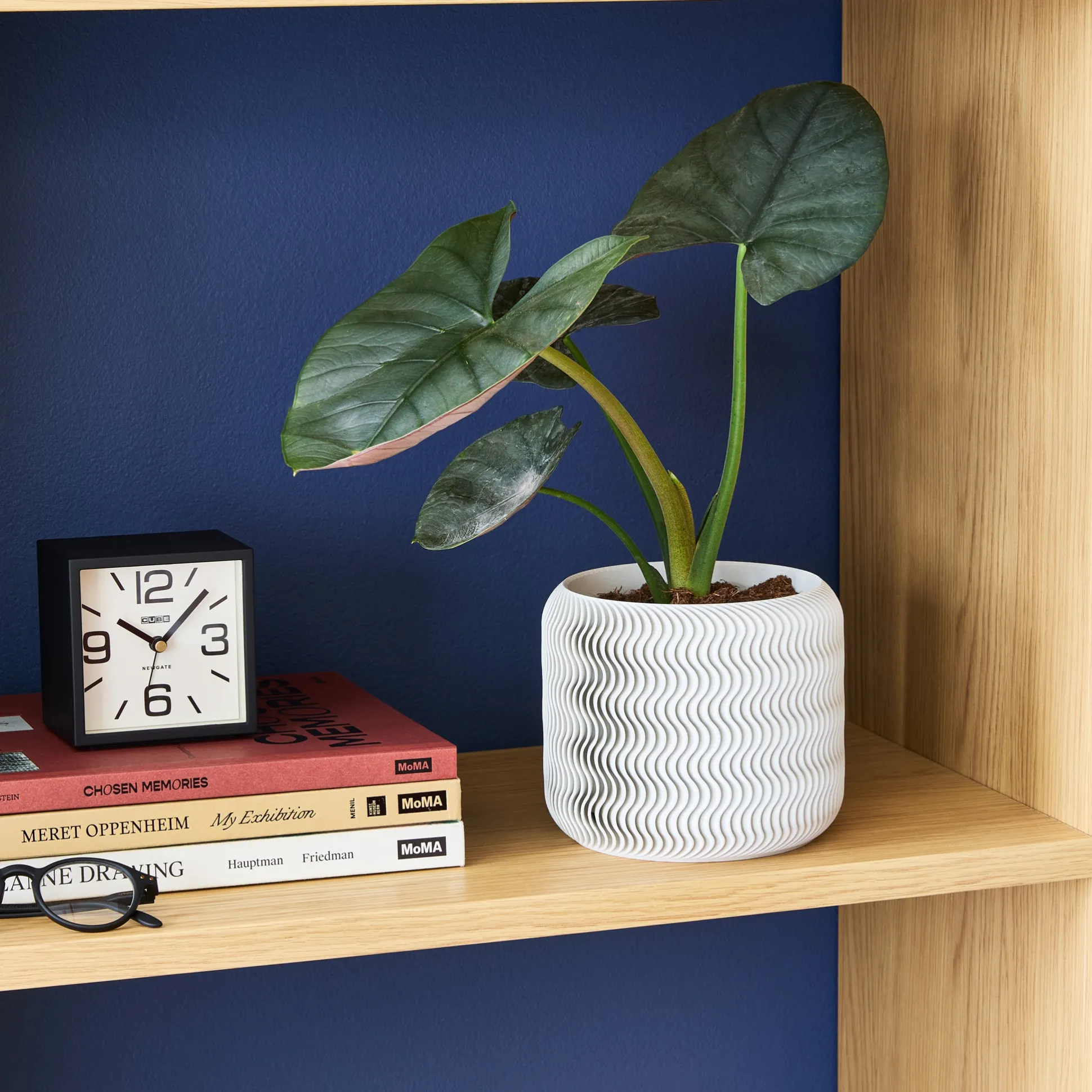 Wavy Pine 3D-Printed Planter