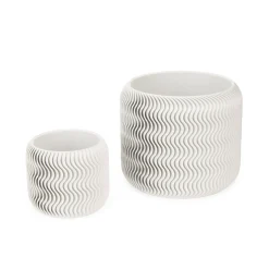 Wavy Pine 3D-Printed Planter