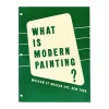 What is Modern Painting? - Paperback