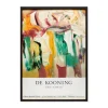 Willem de Kooning Exposition 1990 – Karsten Greve Framed Poster